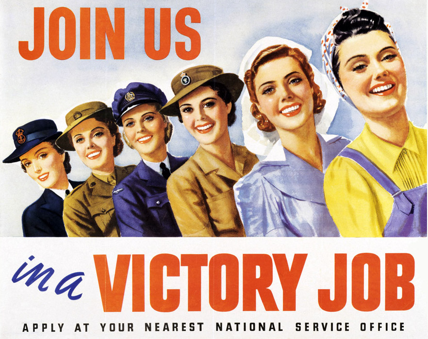 https://es.wikipedia.org/wiki/Papel_de_la_mujer_en_la_Segunda_Guerra_Mundial#/media/Archivo:Victory_job_(AWM_ARTV00332).jpg